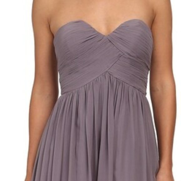 Donna Morgan - Strapless Sweetheart Bridesmaid Dress - Picture 1 of 6